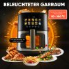 ProfiCook FR 1286 H Horkovzdušná fritéza s barevným displejem 6,5l
