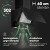 Bomann DU 7607 digestoř sklo/nerez 60cm