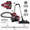 Clatronic BS 1308 anthrazit/čer Vysavač