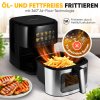 ProfiCook FR 1286 H Horkovzdušná fritéza s barevným displejem 6,5l POŠKOZENÝ OBAL