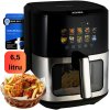 ProfiCook FR 1286 H Horkovzdušná fritéza s barevným displejem 6,5l POŠKOZENÝ OBAL