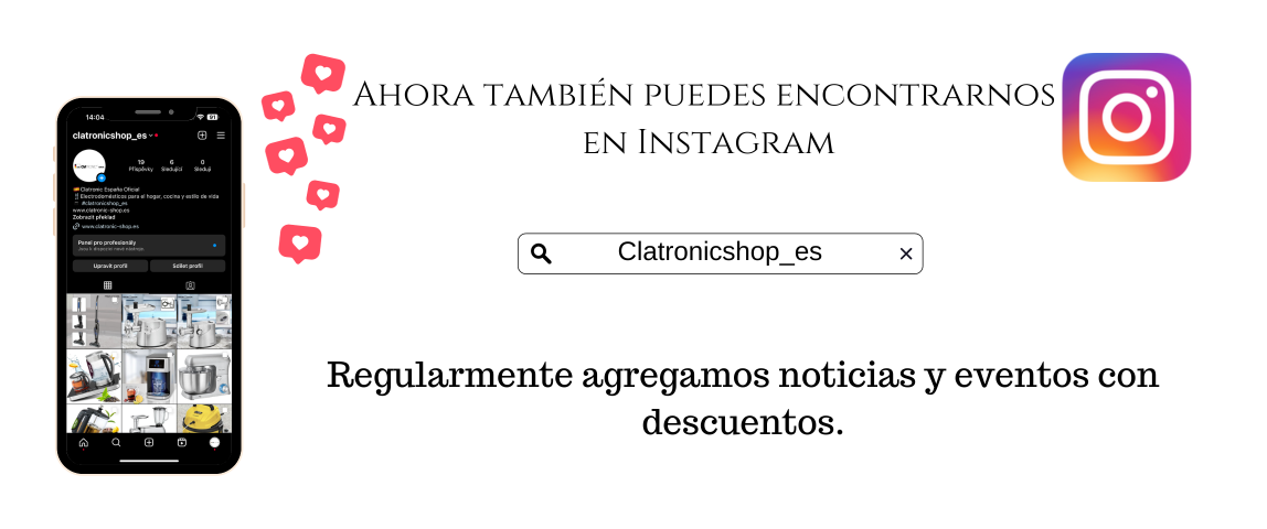 Instagram clatronicshop_es