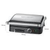 Clatronic KG 3487 kontaktni gril rozmery