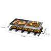 ProfiCook RG 1144 racclette gril rozmery