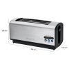 Clatronic TA 3687 toaster rozpekaci rozmery