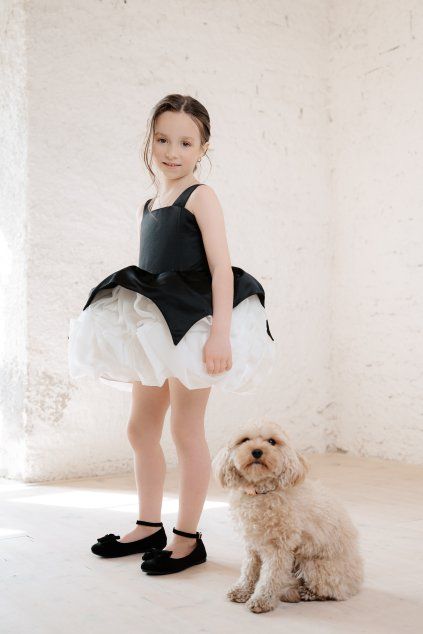 Dětské šaty Amélia BLACK