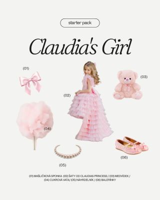 POV: doma máš holčičku, která by nejradši chodila v šatech úplně všude. 🎀😂 Claudia’s Girl starter pack: 🎀 mašle 👗 šaty, co...