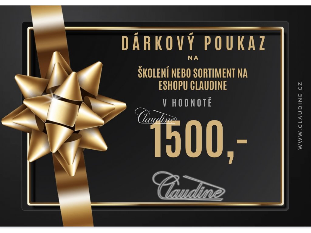 Poukaz v hodnotě 1500,-