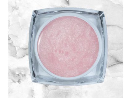 Fiber Gel  -  Glitter Soft Pink