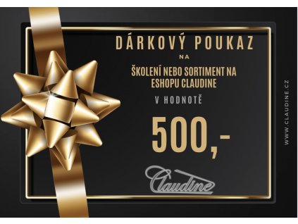 Poukaz v hodnotě 500,-