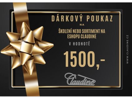 Poukaz v hodnotě 1500,-
