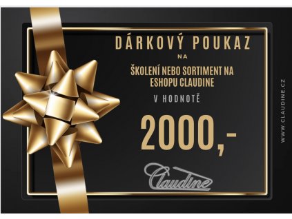 Poukaz v hodnotě 2000,-
