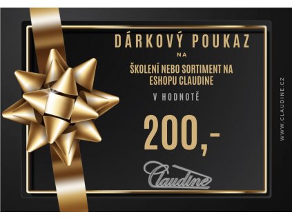 Poukaz v hodnotě 200,-