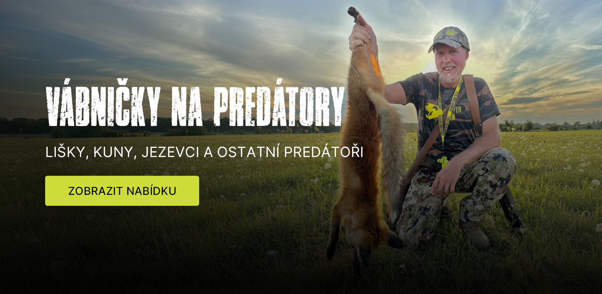 Vábničky na predátory - lišky, kuny, jezevci