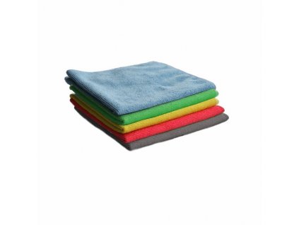 BASIC-LINE MICROFIBER CLOTH (Colour Red, Size 38 x 38 cm)