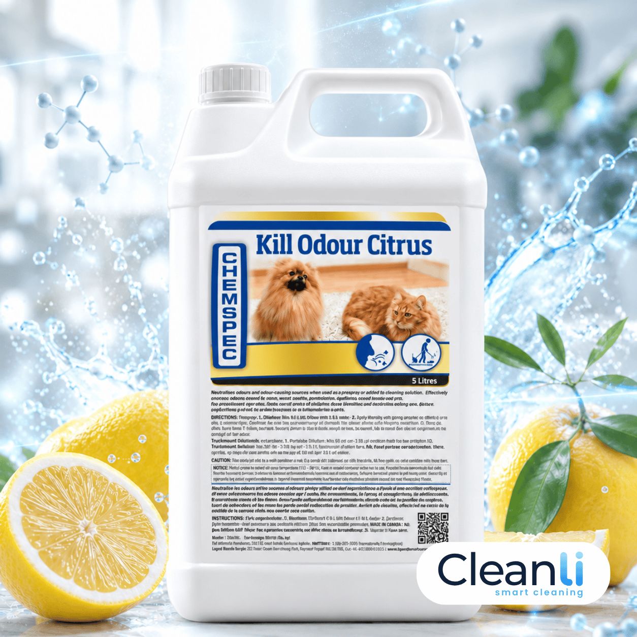 Kill Odour Citrus 🍋 - Profesionálny odstraňovač zápachu s citrusovou silou