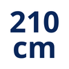 210 cm - prodloužená verze