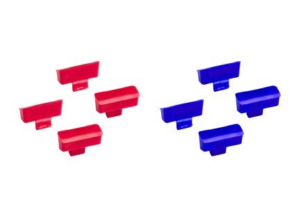 Sada 8 ks rozlišovacích vršků