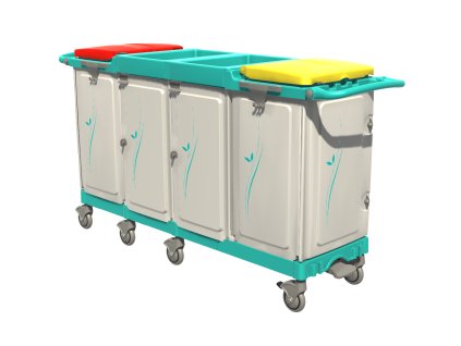 Vozík na odpad/čisté a špinavé prádlo 190G