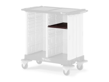 Malá police k MagicArt - hnědá