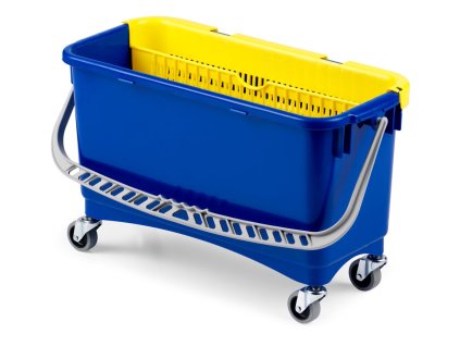 Kbelík se ždímačem na kolečkách