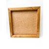 Dřevěný rám – světle hnědý, 30 x 30 cm