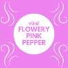 Vune Flowery Pink Pepper