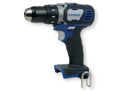 BERNER Aku šroubovák BACSD-1 18 V, Baretool, Lithiové ionty, 60 Nm, bez akumulátoru/nabíječky, krabice