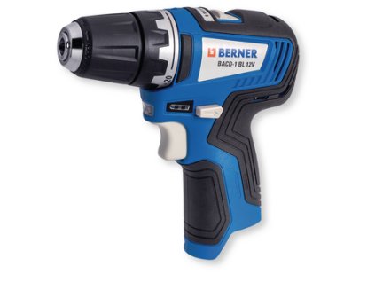 BERNER Aku bezuhlíkový šroubovák BACD-1 12 V, Baretool, Lithiové ionty, 35 Nm, bez akumulátoru/nabíječky, krabice