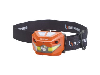 BERNER Čelovka se snímačem USB-C