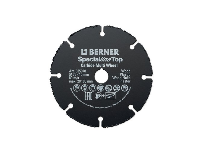 BERNER Řezný kotouč SPECIALline Top Ø 115 x 1.0 x 22.23 mm