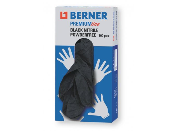 BERNER Prvotřídní jednorázové rukavice 100ks