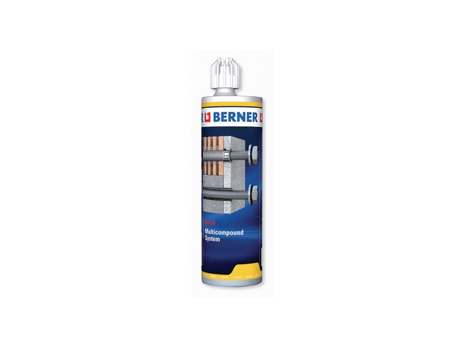 BERNER Spojovací malta BRICK MULTICOMPOUNDsystem 410ml