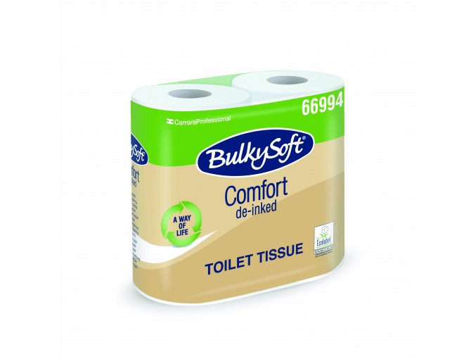 Toaletní papír Comfort 2vr., 500út., 52,5m, celulloza 4 role
