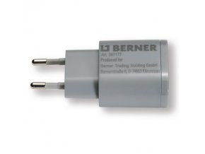 BERNER Nabíječka 367177 230V / USB 5V-2A