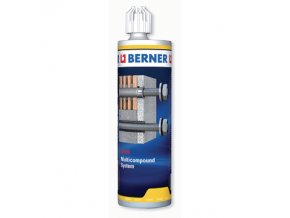 BERNER Spojovací malta BRICK MULTICOMPOUNDsystem 410ml