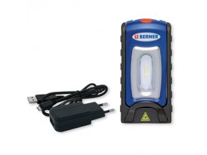 BERNER LED kapesní svítilna Pocket DeLUX Bright Micro USB