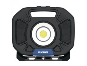 BERNER Aku COB LED reflektor nové generace s reproduktorem 40 W LED