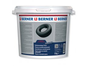 BERNER Pasta na montáž pneumatik Premium 5 kg, bílá