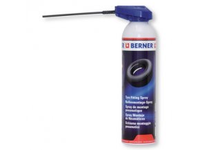 BERNER Sprej na montáž a demontáž pneumatik 400 ml, neprůhledná, mléčná, bílá