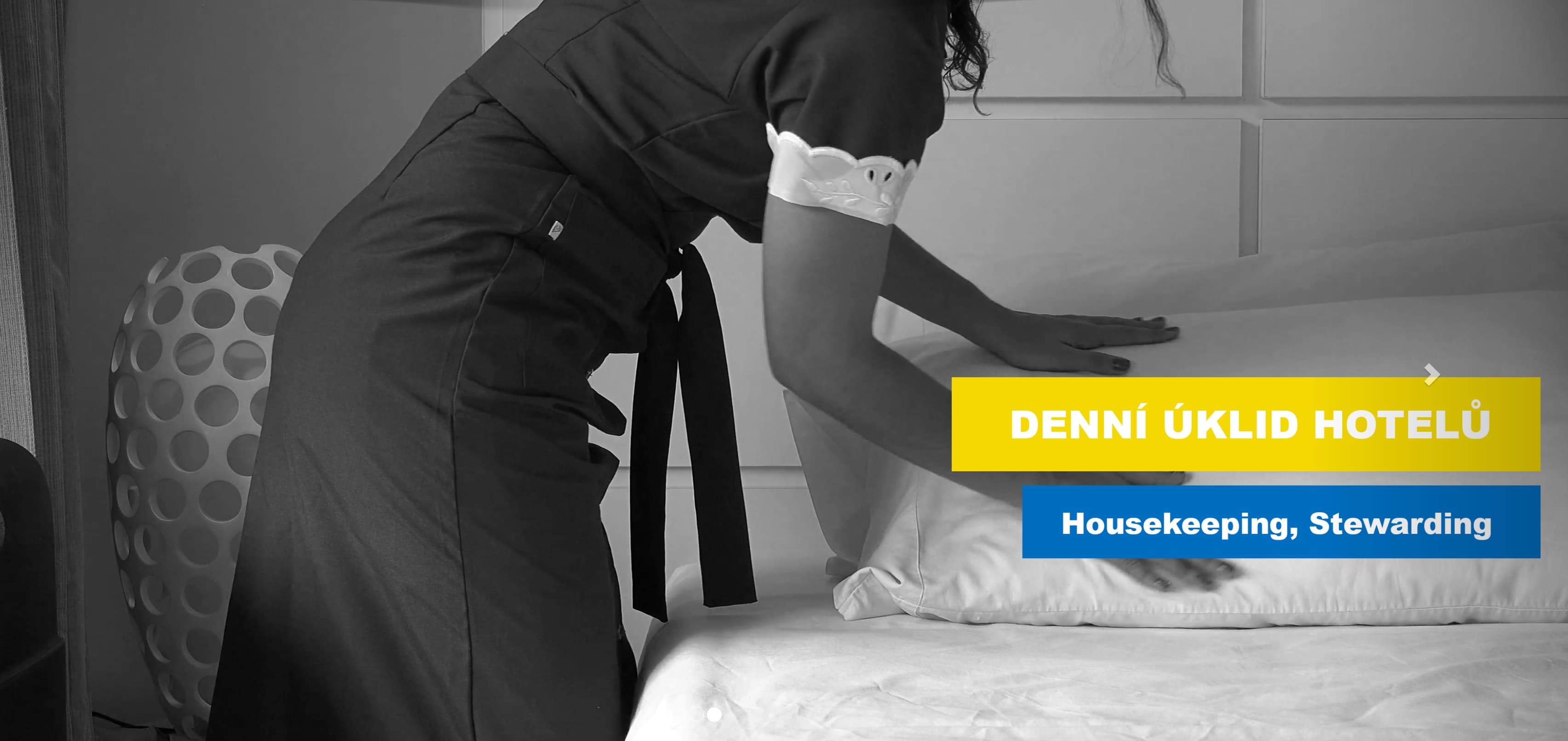 Denní úklid hotelů