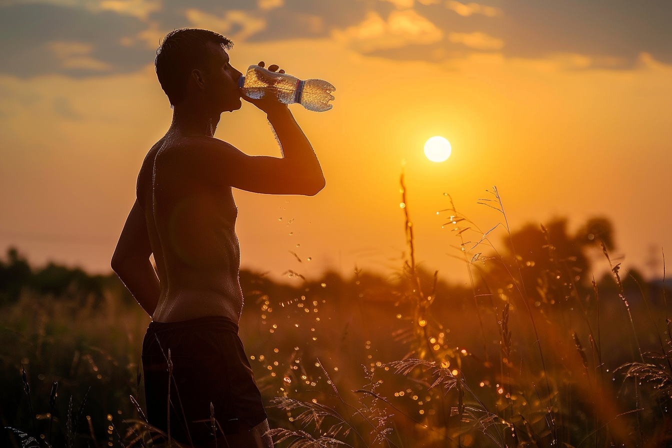Dostatečná hydratace v teplém počasí, jak na to?