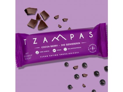 Přírodní energetická tyčinka TZAMPAS COCOA BERRY