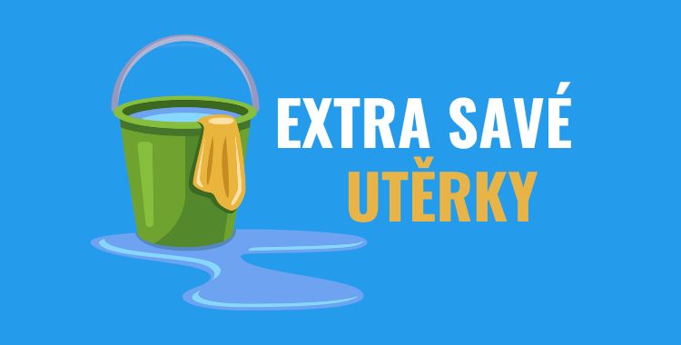 Extra savé utěrky: Perfektní pomocníci pro každodenní úklid