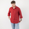 Cleanwear panske kosile cervena dlouhy rukav 2