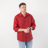 Cleanwear panske kosile cervena dlouhy rukav 3