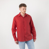 Cleanwear panske kosile cervena dlouhy rukav 10