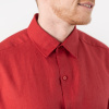 Cleanwear panske kosile cervena dlouhy rukav 4