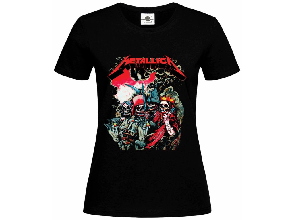 Metallica T Shirt The Four Horsemen ClearPrint