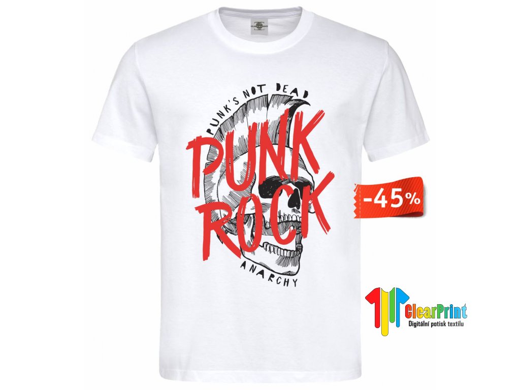 Punk Rock T-shirt - ClearPrint